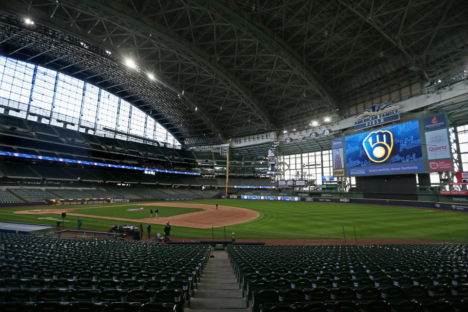 The most costly category of expenses for American Family Field is broadly classified as architecture and interiors. on Wednesday, March 29, 2023. This includes a wide variety of items such as replacing the stadium's glass panels beyond the outfield, seat replacements, and suite upgrades.