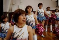 The Wider Image: Don't call us grannies: Meet Japan's senior cheer squad
