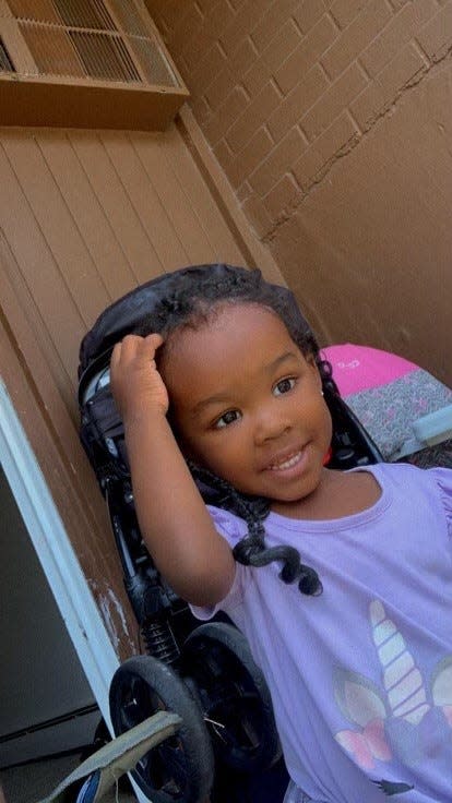Lansing Police Department provided photo of 2-year-old Wynter Cole Smith, who was last seen on July 2, 2023, in Lansing.