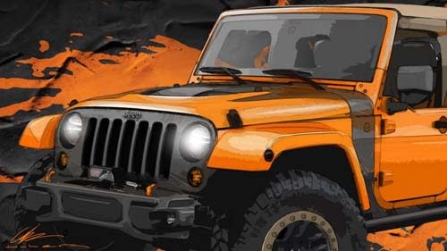 Jeep釋出兩款概念車草圖