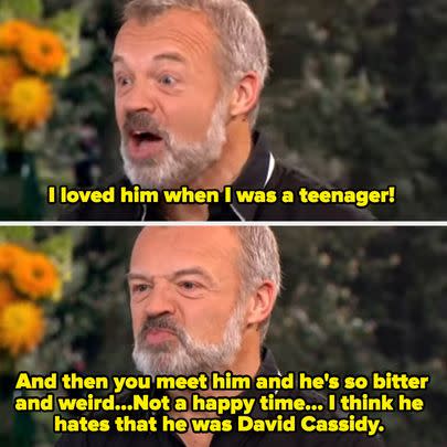 In 2015, Graham Norton told 