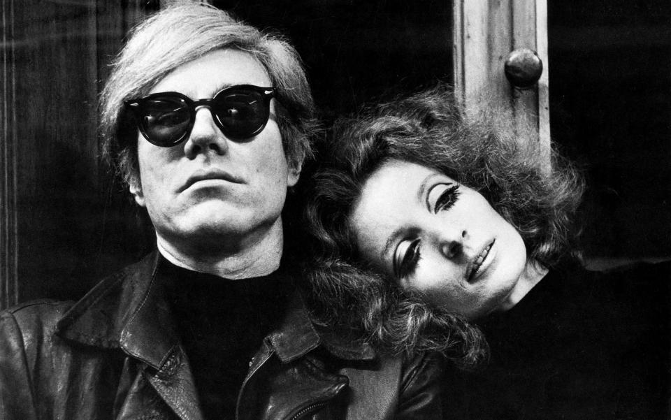 'All crazy and art': Andy Warhol in his 1968 film Blue Movie, with co-star Viva - Getty