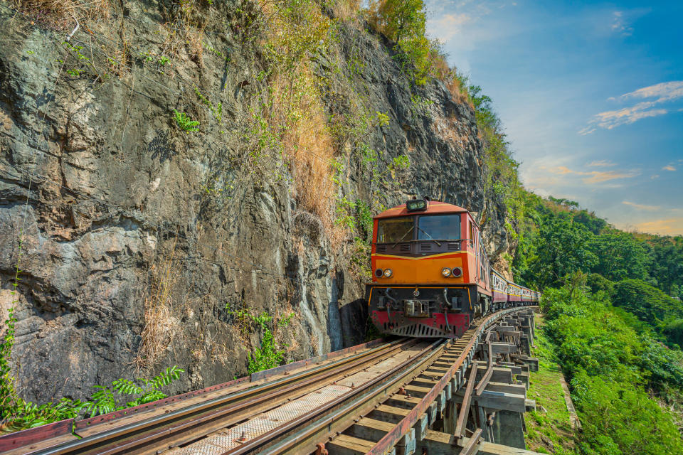 Death Railway in Thailand. Source: Getty