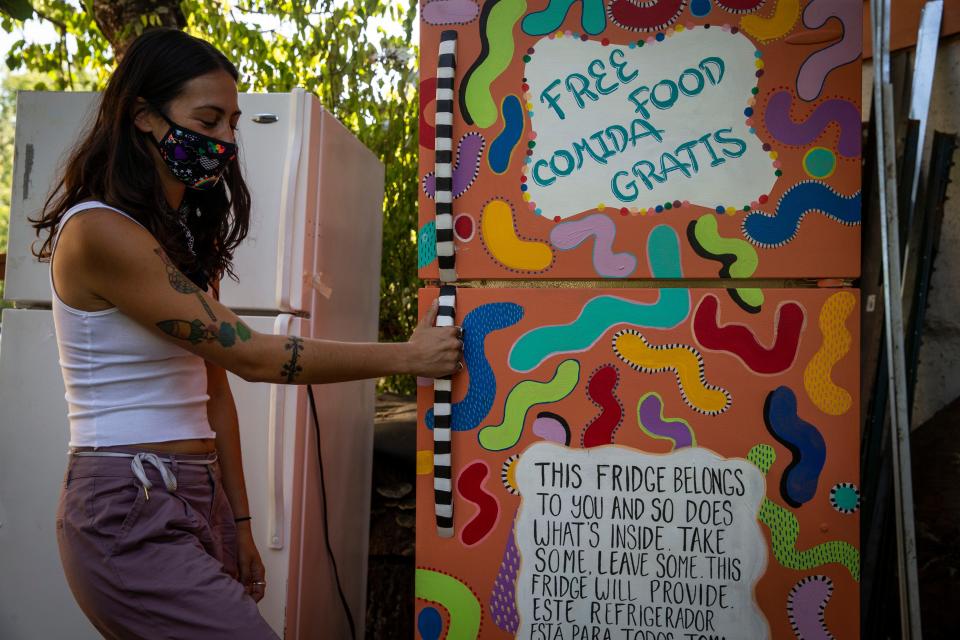 Community fridges are set up around Eugene, Springfield and Lane County. Organizations are looking for people to help check, stock and clean them.