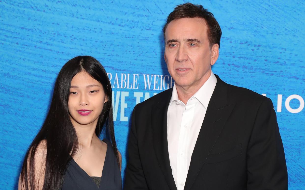 Ihre gemeinsame Tochter ist da: Künstlerin Riko Shibata und Schauspieler Nicolas Cage sind Eltern geworden. (Bild: Leon Bennett/Getty Images)