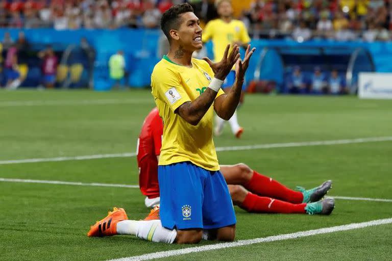 Roberto Firmino, uno de los futbolistas que estuvo presente en ese partido