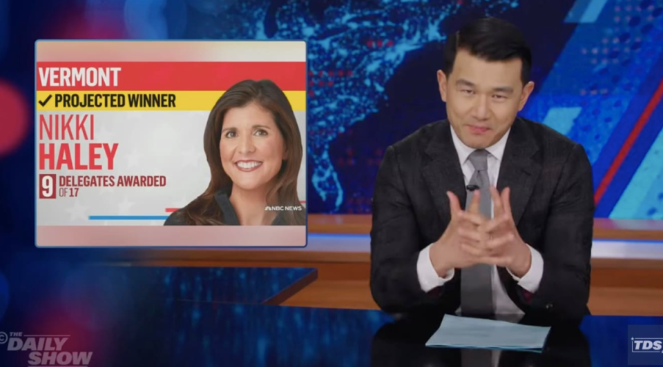 Ronny Chieng on the Daily Show (Comedy Central)