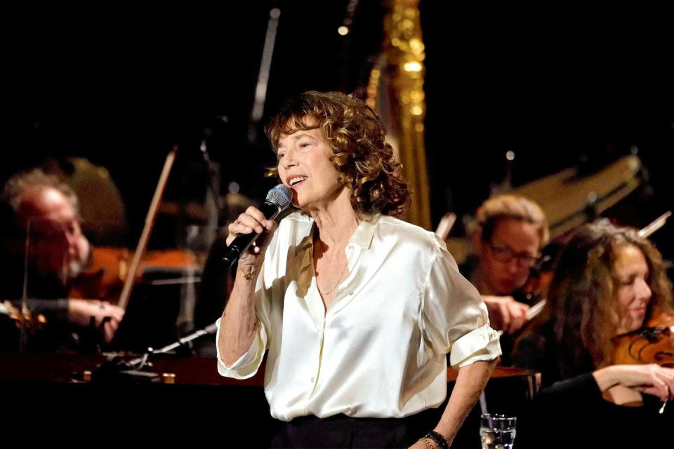 Jane Birkin, icône franco-britannique, en concert à Saint-Germain-en-Laye, le 5 octobre 2017.   - Credit:BY EDMOND SADAKA EDMOND / SIPA/ REX/ SHUTTERSTOCK