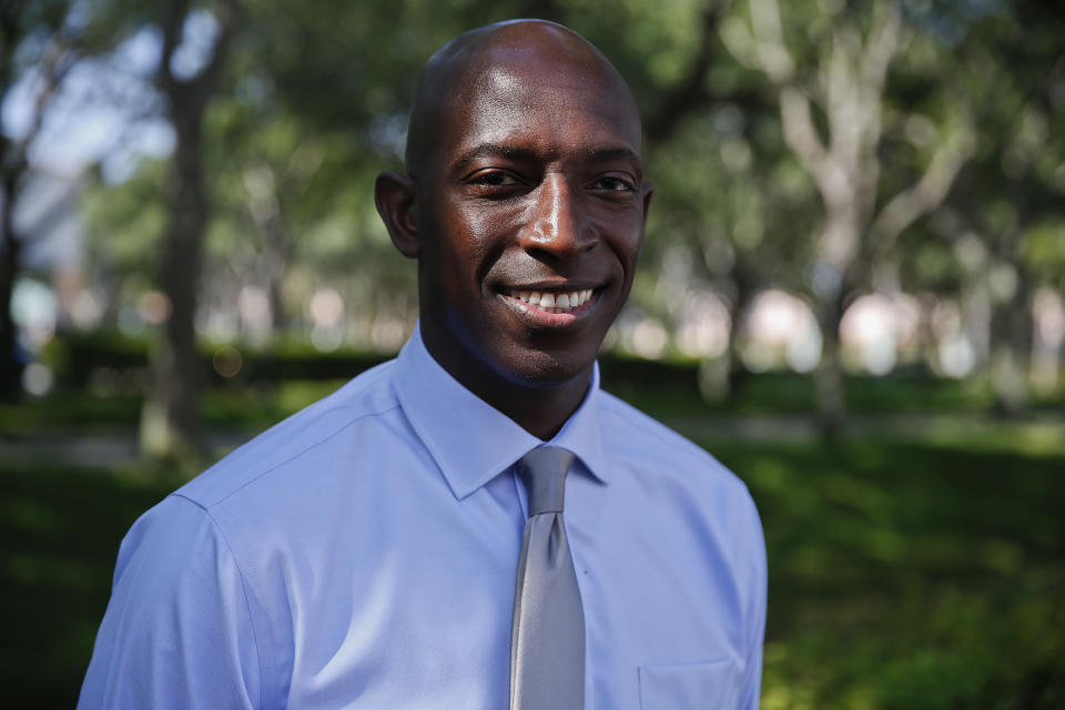 Miramar Mayor Wayne Messam poses for a portrait on Wednesday. (Photo: Brynn Anderson/AP)