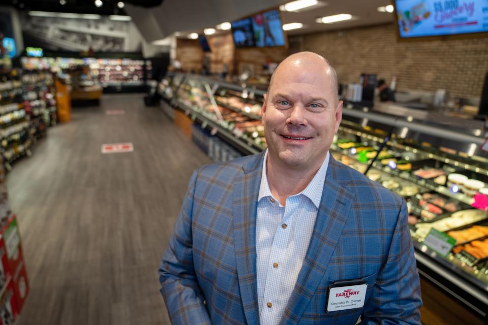 Fareway CEO Reynolds W. Cramer at the Fareway Meat Market in Ames