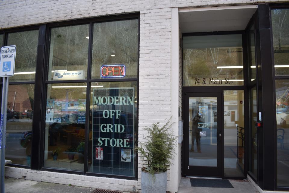 Modern Off-Grid Store is located at 74 S. Main St. Suite D in downtown Marshall.