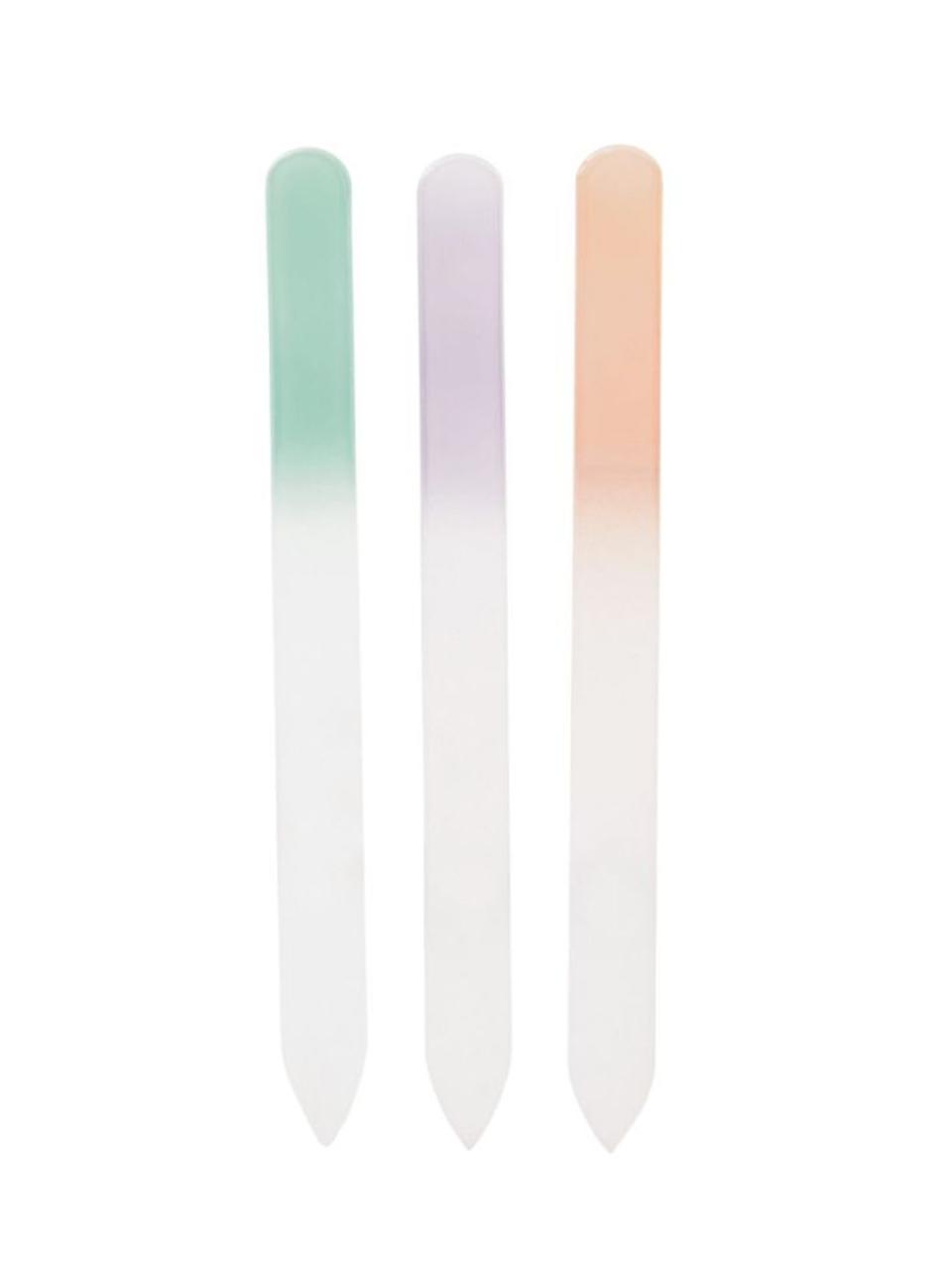 Set of 3 Crystal Nail Files - M&S