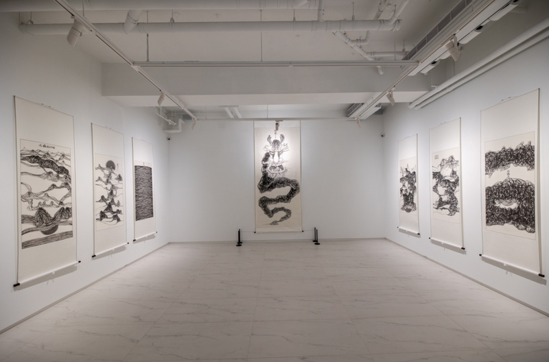 中國水墨大師樊洲的義賣展《月光普照》於5月22日正式開展。（寶吉祥藝術中心提供）