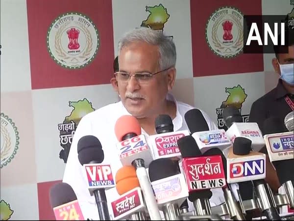 Chhattisgarh Chief Minister Bhupesh Baghel (Photo/ANI)