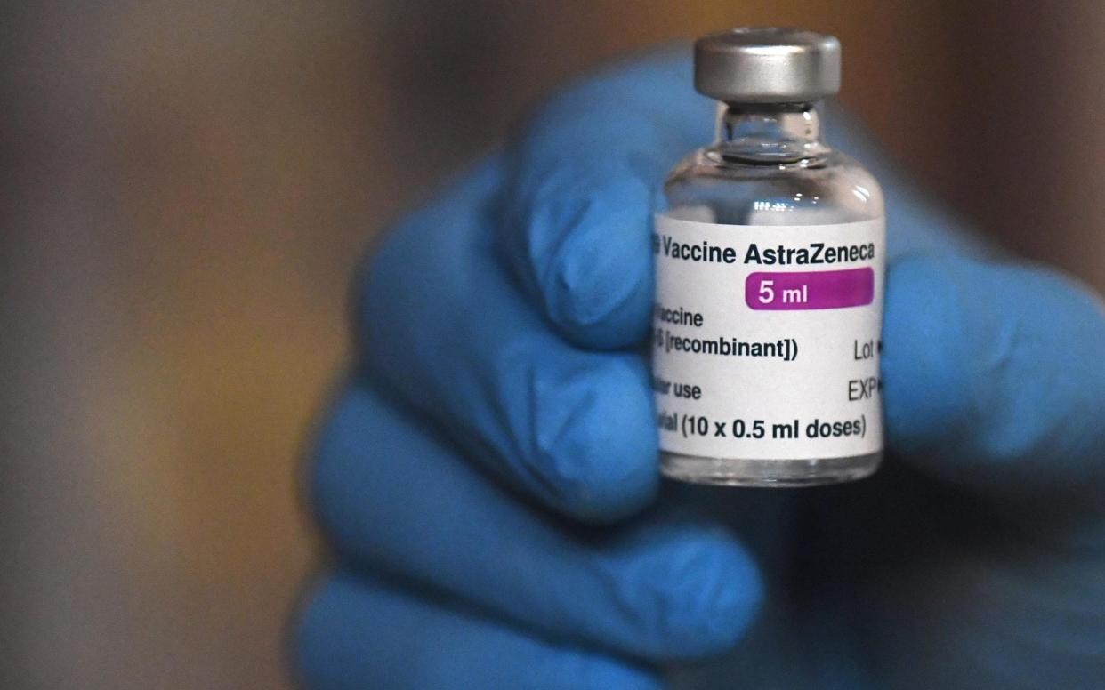 Experts have urged EU countries to give the Oxford/AstraZeneca Covid19 vaccine to the elderly and save lives - NEIL HALL/EPA-EFE/Shutterstock/Shutterstock