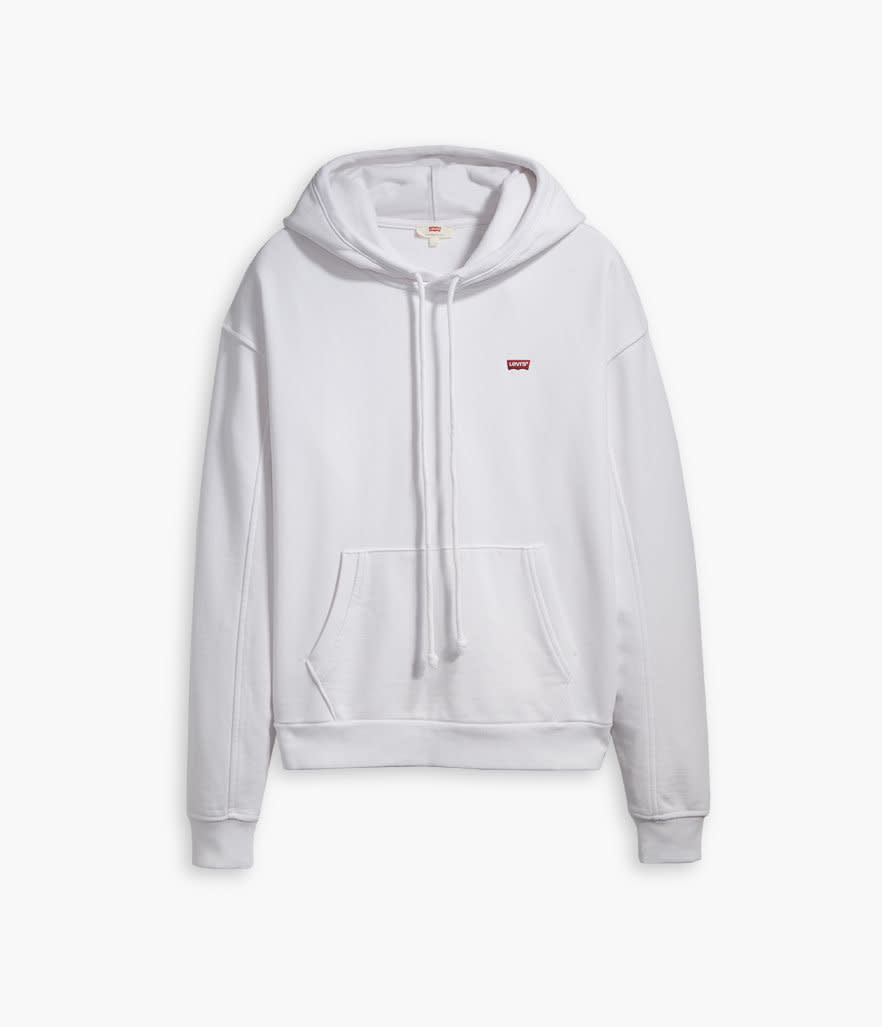  Levi's Unbasic Hoodie in White  (Photo: Levi's)