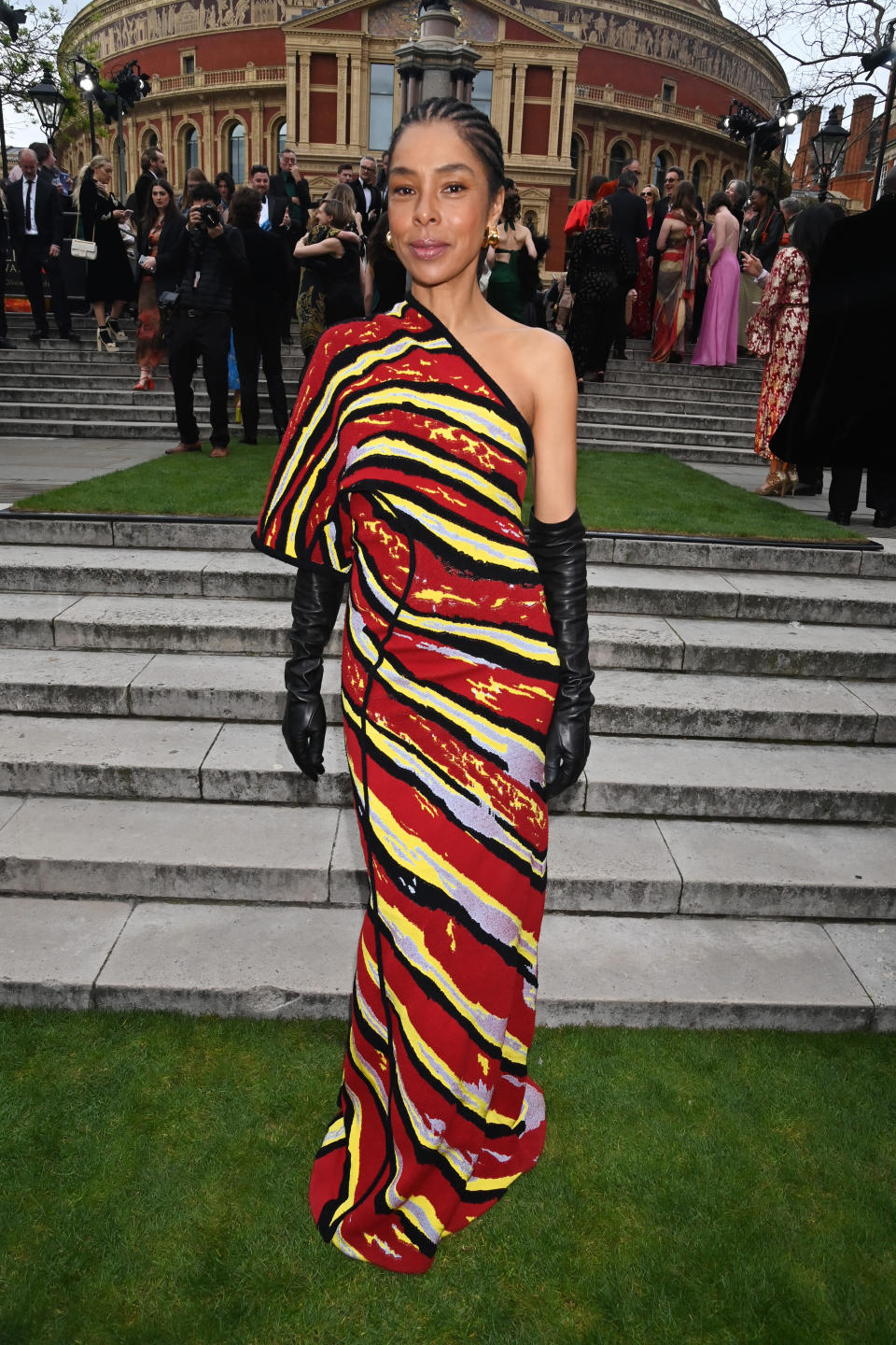 LONDON, ENGLAND - APRIL 14: Sophie Okonedo attends The Olivier Awards 2024 at Royal Albert Hall on April 14, 2024 in London, England. (Photo by Dave Benett/Getty Images)