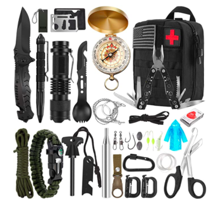 32-in-1 Survival Gear and Equipment