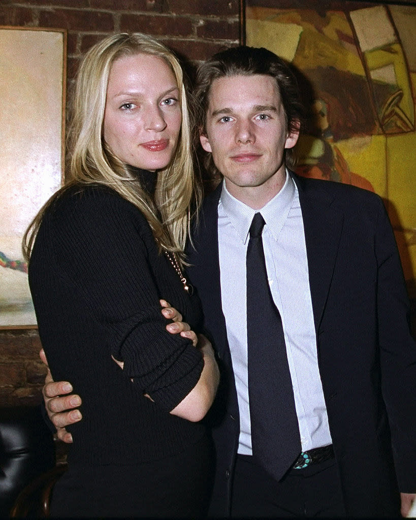 Uma Thurman and Ethan Hawke