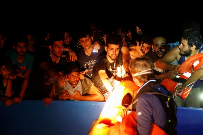 NGO migrant rescue ships Sea-Watch 3 and Ocean Viking rescue 394 migrants in Mediterranean