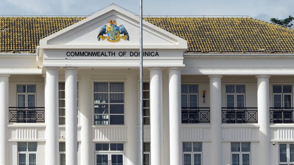 State House, the Presidential palace, Roseau, Dominica