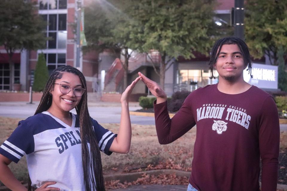 Alyssa Cabezas, seen here in the summer of 2021 with her brother Brandon, was a first generation college student who graduated Spelman College in Atlanta in May 2022. She helped her brother apply to Morehouse College, which he attends now.