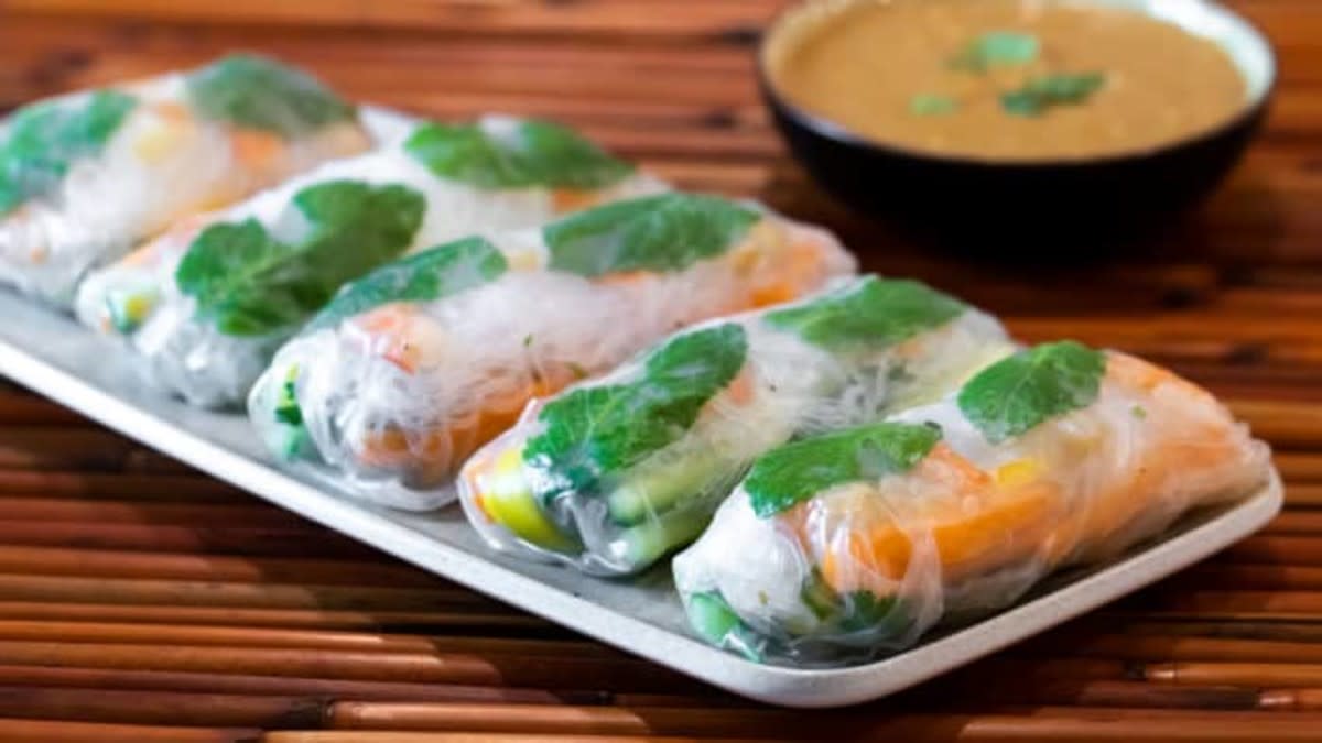 <p>The Black Peppercorn</p><p>Save the leftovers (if there are any) for lunch the next day!</p><p><strong>Get the recipe: <a href="https://www.theblackpeppercorn.com/vietnamese-shrimp-spring-rolls/" rel="nofollow noopener" target="_blank" data-ylk="slk:Vietnamese Shrimp Spring Rolls;elm:context_link;itc:0;sec:content-canvas" class="link rapid-noclick-resp">Vietnamese Shrimp Spring Rolls</a></strong></p>