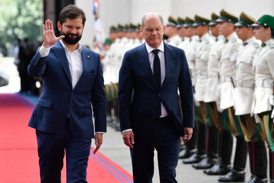 CHILE-ALEMANIA-DIPLOMACIA (AP)