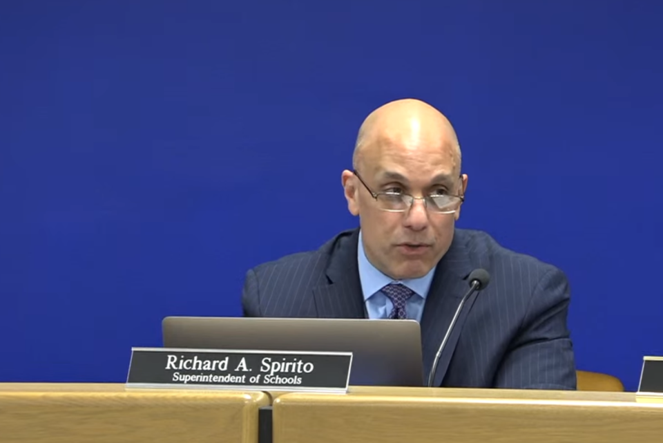 Schools Superintendent Richard Spirito discusses the K-12 district budget for next year.