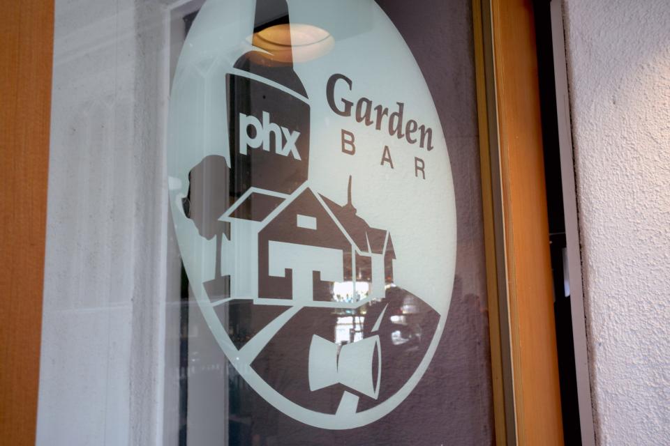 Kim Haasarud and her husband, Kevin, turned a Phoenix neighborhood home into a bar, called the Garden Bar.