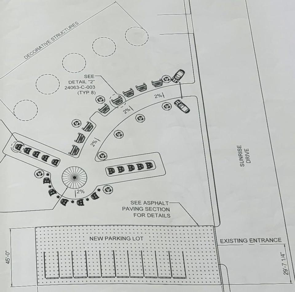 The planned design for the new Slug Bug Ranch adjacent to the Starlight Ranch as unveiled Friday.