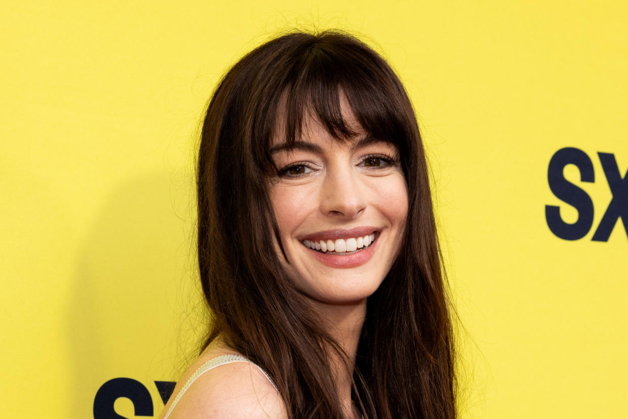 AUSTIN, TEXAS - MARCH 16: Anne Hathaway attends the world premiere of 