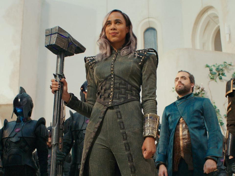 Zawe Ashton as Dar-Ben in "The Marvels."