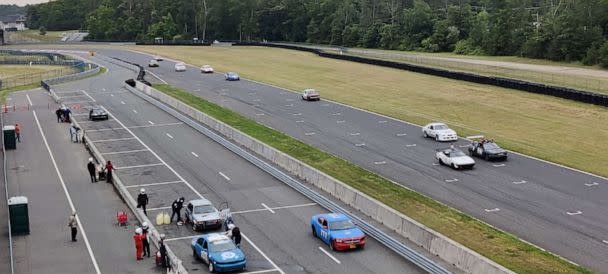 PHOTO: Drivers hit the racetrack in Milville, N.J. for the 24 Hours of Lemons. (Michael Dobuski/ABC News)