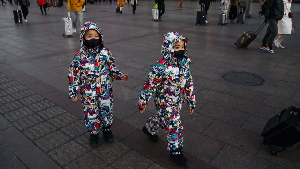 Niños en Pekín