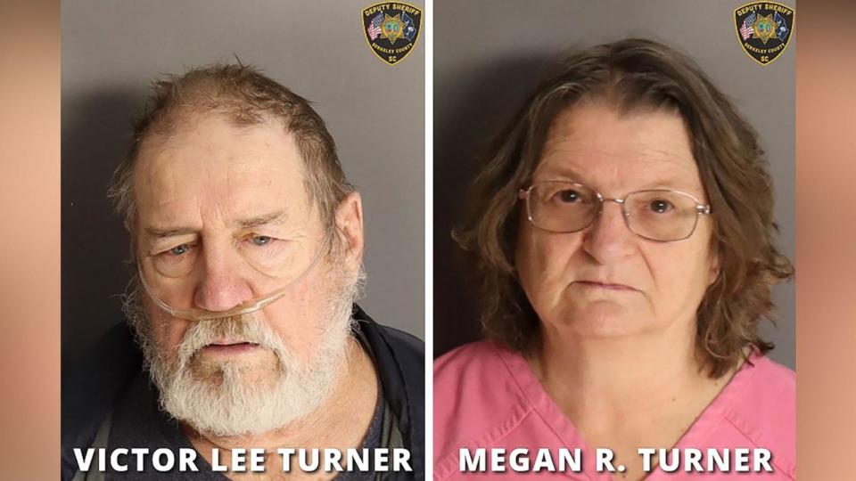 PHOTO: Victor Lee Turner and Megan Turner were arrested from a cold case dating back to 1989 of the murder of 5-year-old Justin Lee Turner.  (Berkeley County Sheriff's Office)