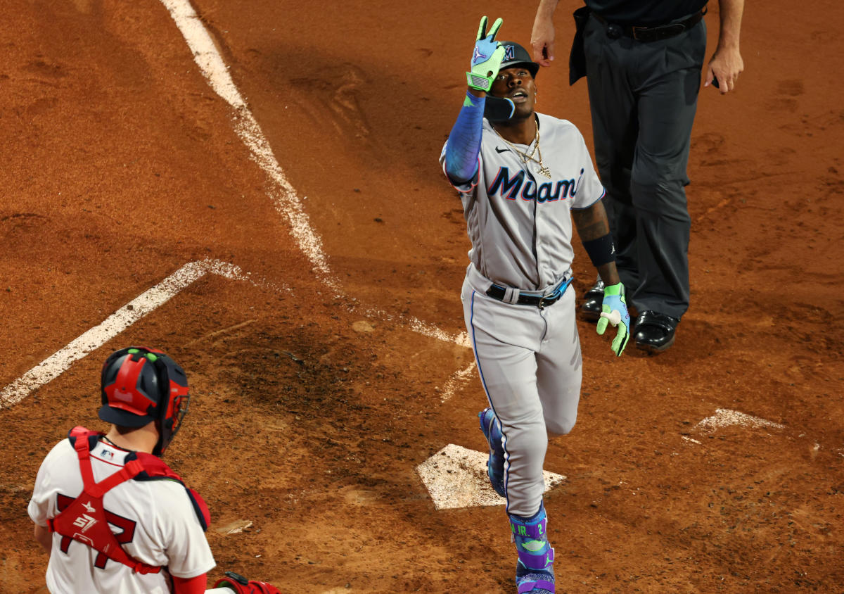 Brayan Bello of the Boston Red Sox pitches against the Kansas City News  Photo - Getty Images