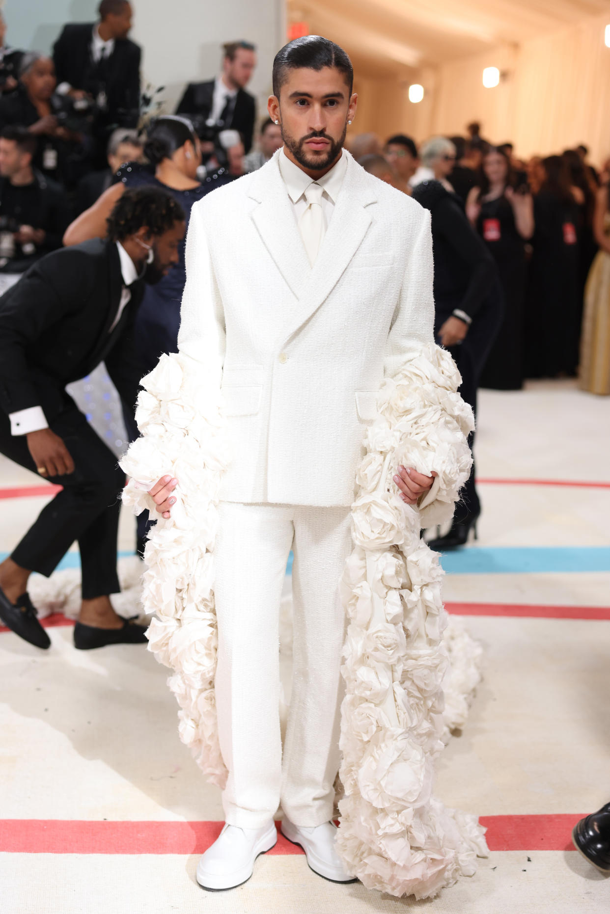 NEW YORK, NEW YORK - MAY 01: Bad Bunny attends The 2023 Met Gala Celebrating 