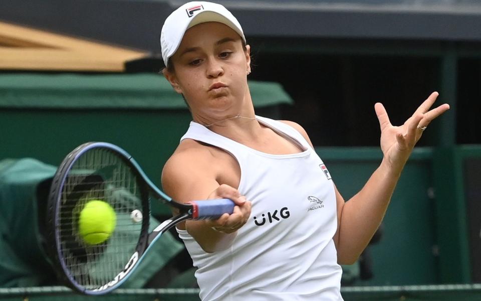 World No 1 Ash Barty is forced to work hard for her victory - SHUTTERSTOCK