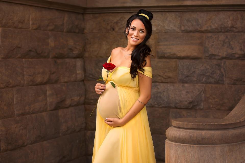 Pregnant Disney Princess Photo Shoot