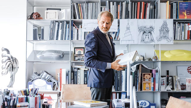 Bulgari Designer Fabrizio Buonamassa Stigliani on His Denim Obsession,  Collecting Pens and His Award-Winning Watches