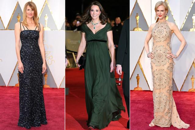 Red Carpet Dresses Long Celebrity Style