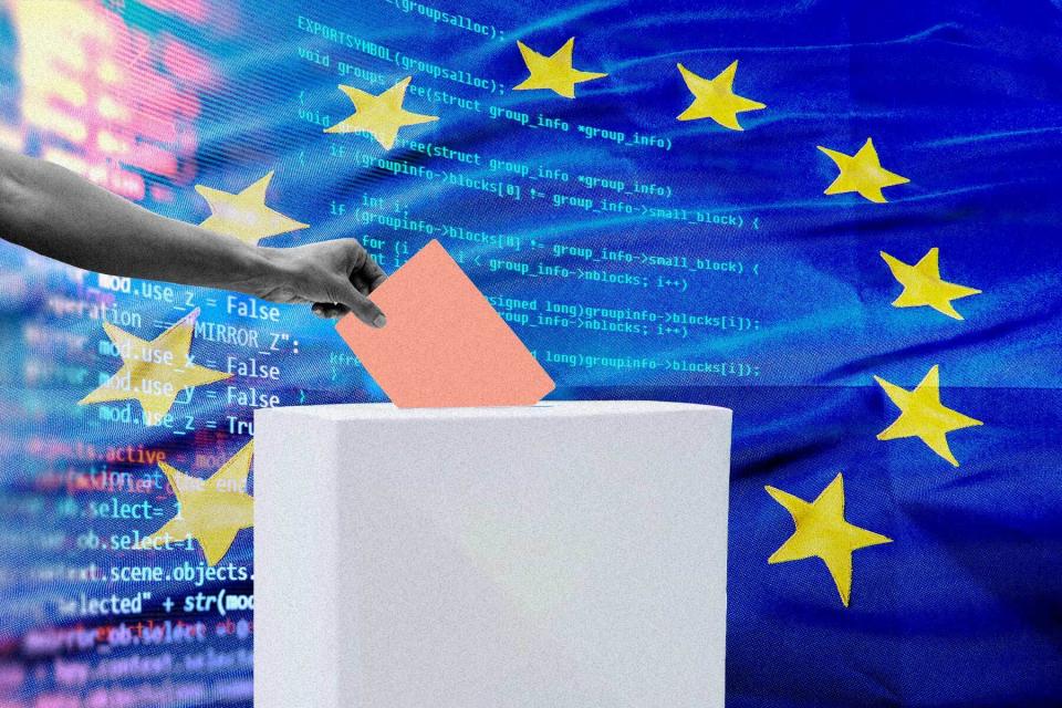 Was steht in den Europawahlprogrammen der Parteien zu Startups?  - Copyright: Getty Images / 24K-Production, John Lamb, Collage: Gründerszene