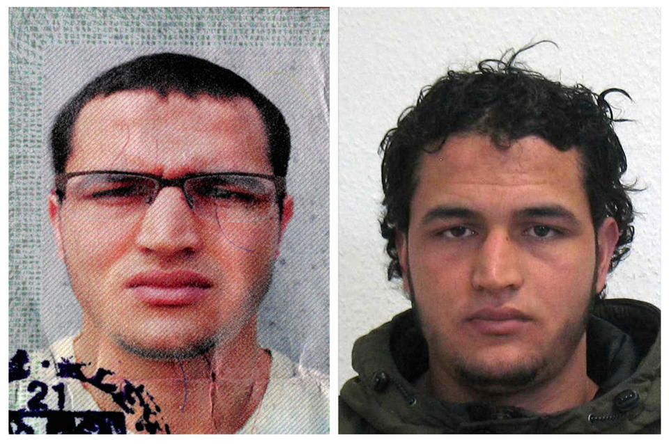 Anis Amri, suspect in the Berlin Christmas market attack