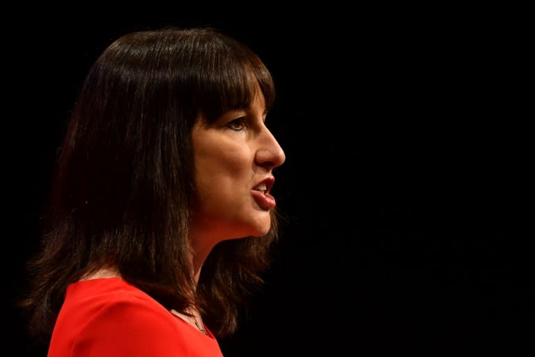 Rachel Reeves has become the UK's first woman finance minister (JUSTIN TALLIS)
