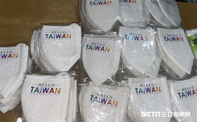 「HELLO TAIWAN」口罩背後推手是愛台企業家江明信董事長。（圖／Ming Chiang授權提供）