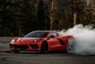 <p>The C8 isn’t quite there. It has neither the limit-handling grace of a 718 Cayman or the ESP-assisted Stealth-Fighter moves of a Ferrari 488 Pista.</p><p>What it does have is the ability to show Rolls-Royce how to tune a chassis: the new Vette genuinely rides like full-size luxury car. No car with sporting intention this side of McLaren’s Super Series of cars with trick hydraulic suspension even comes close to the suppleness of the Corvette.</p><p>Astonishing magnetorheological-damper ride quality aside, the C8’s driving experience is a radical departure from previous Vettes because its controls are delicate. The electrically assisted steering is light, the shift paddles don’t require much effort from your fingers, and the (brake-by-wire) left pedal won’t stress your thigh muscles. The experience is more Ferrari than C7, which was a big brute of a thing that had a heavy clutch, a shifter that could sprain a limp wrist, and enough driveline lash to remind you what the gritty side of Detroit still looks like.</p><p><em>Read our entire C8 Corvette review right <a href="https://www.roadandtrack.com/new-cars/first-drives/a29471987/2020-corvette-c8-first-drive-test/" rel="nofollow noopener" target="_blank" data-ylk="slk:here;elm:context_link;itc:0;sec:content-canvas" class="link ">here</a>. </em></p>