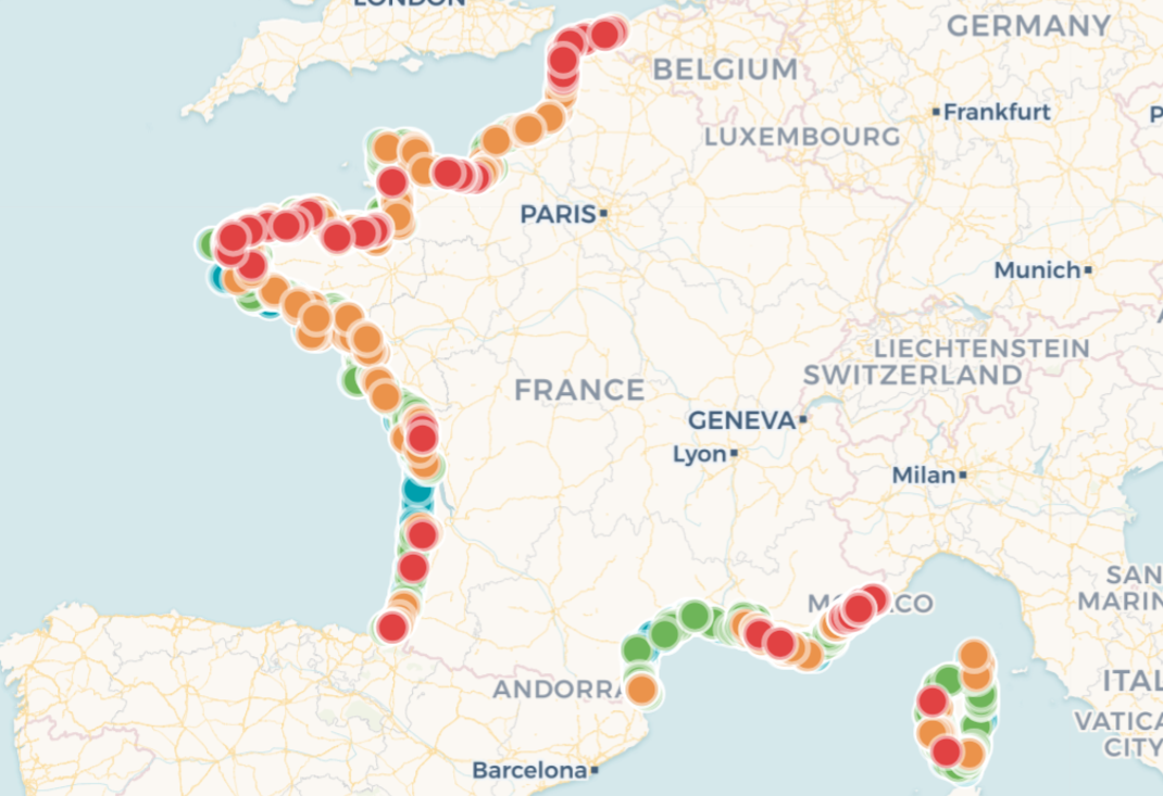 Cette association a fait le classement des plages les plus propres de France