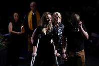 The loved ones of the victims of the Australian bushfires mourn the lives lost during a state memorial in Sydney