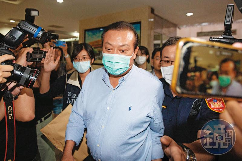 蘇震清質疑檢方證據效力，一度在台北看守所內絕食14天。